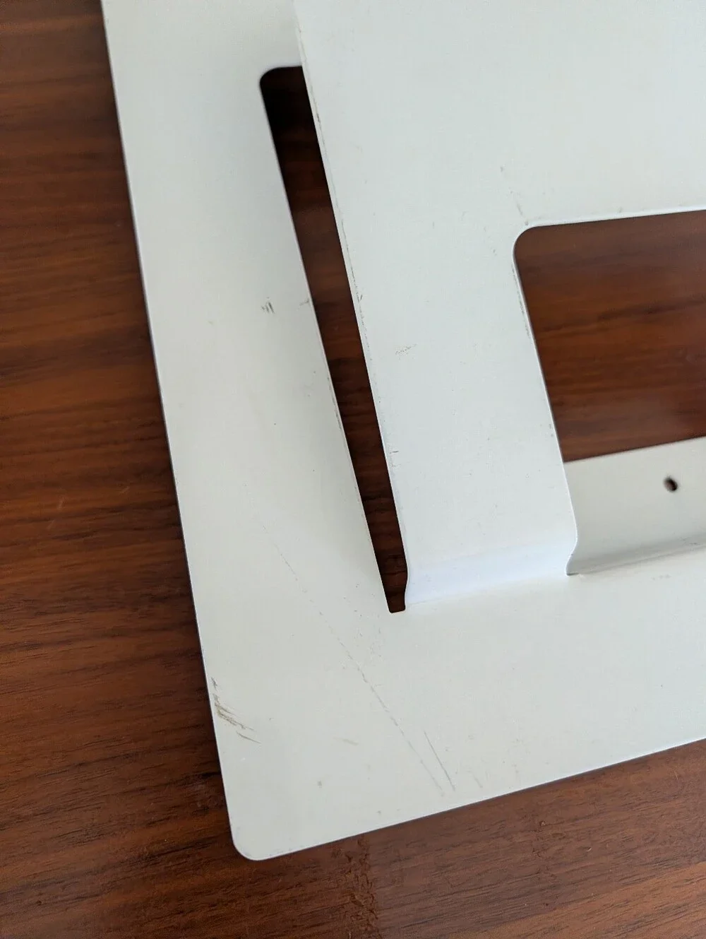 Ikea Magazine Wall Rack Skrissel Metal White Pre Owned